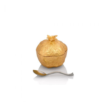 Michael Aram Pomegranate Mini Pot w/Spoon